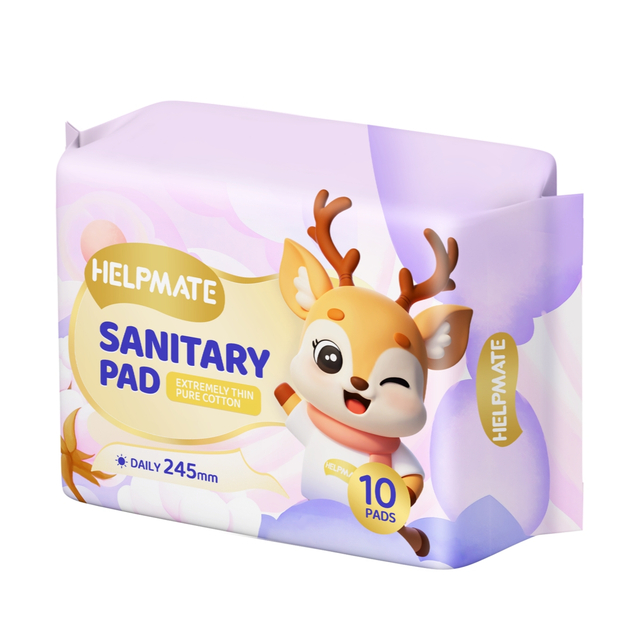 OEM ODM Servijuras sanitarias personalizadas Pads desechables transpirables para mujeres
