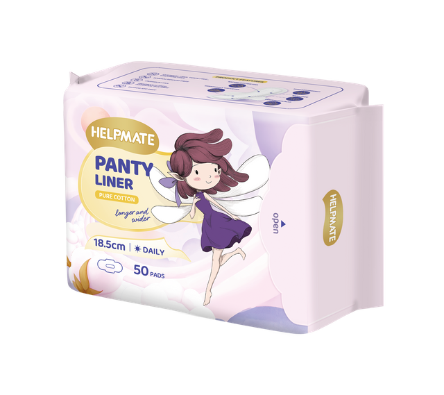 Personalización OEM ODM ALGODY ALIMENTABLE ANIO ANTIVO LADY Mujer Paty Liner 185 mm