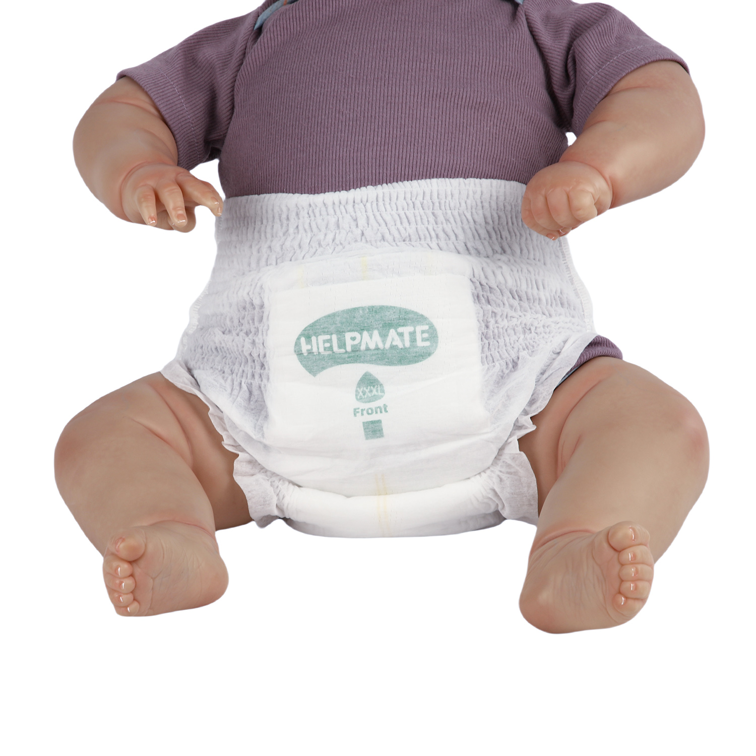 Los pantalones del pañal del bebé de la buena calidad levantan el pañal modificado para requisitos particulares ODM del OEM de los pantalones de entrenamiento al por mayor