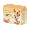 OEM ODM Servijuras sanitarias personalizadas Pads desechables transpirables para mujeres