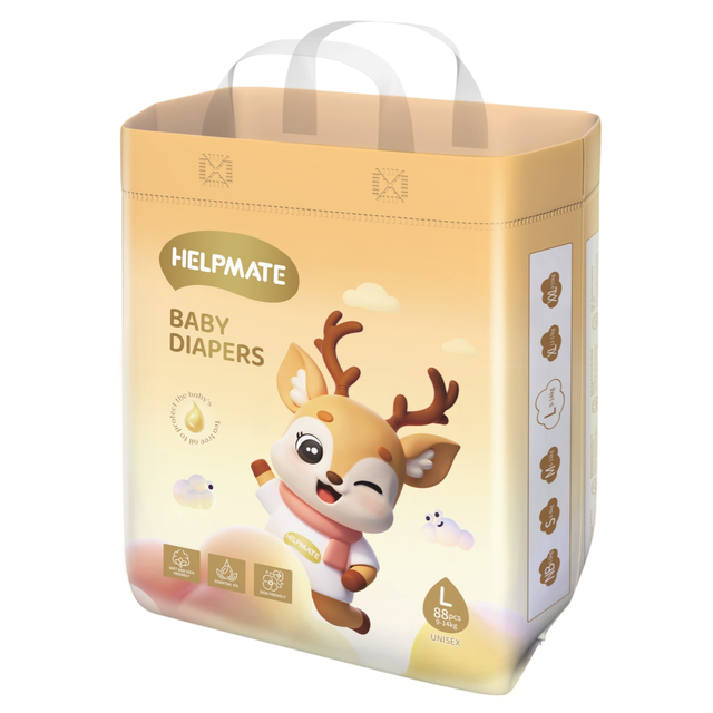 Diapers de bebé de ayuda de calidad impresionante pañales premium personalizados
