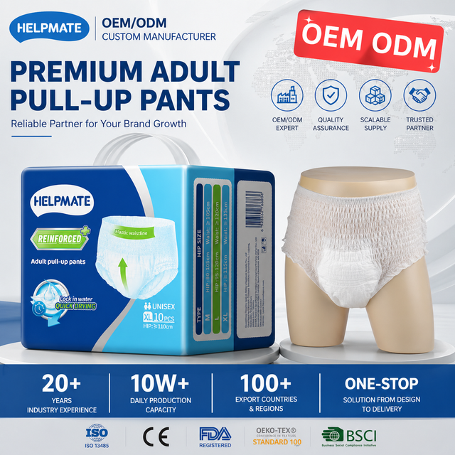 Pantalones geriátricos de pañales geriátricos para adultos de calidad impresionante 